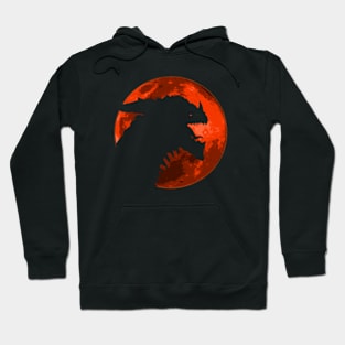 Dragon Moon Orange Hoodie